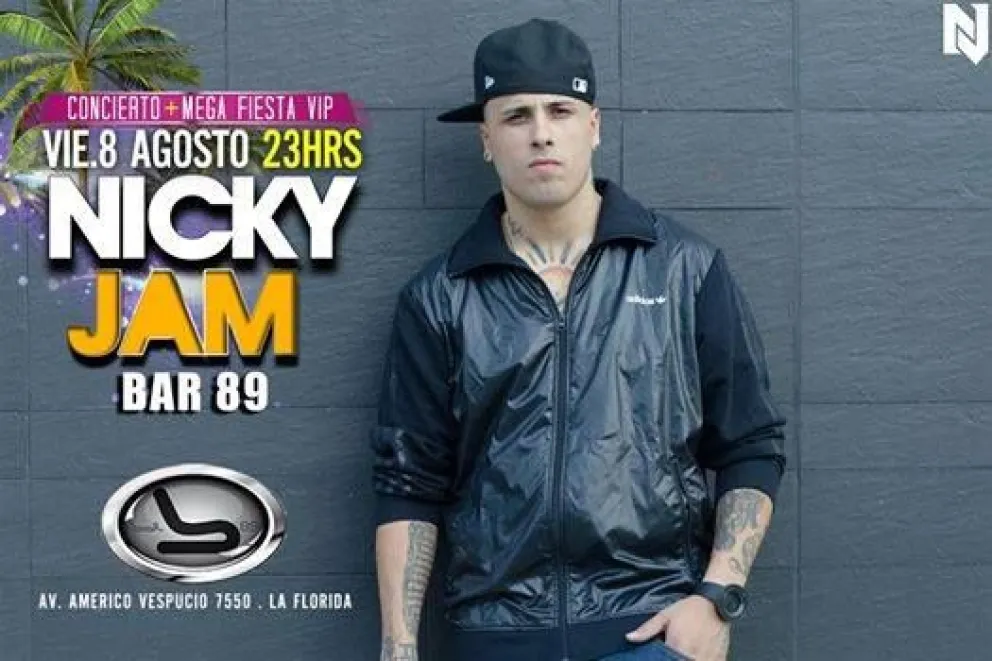 nicky jam en chile