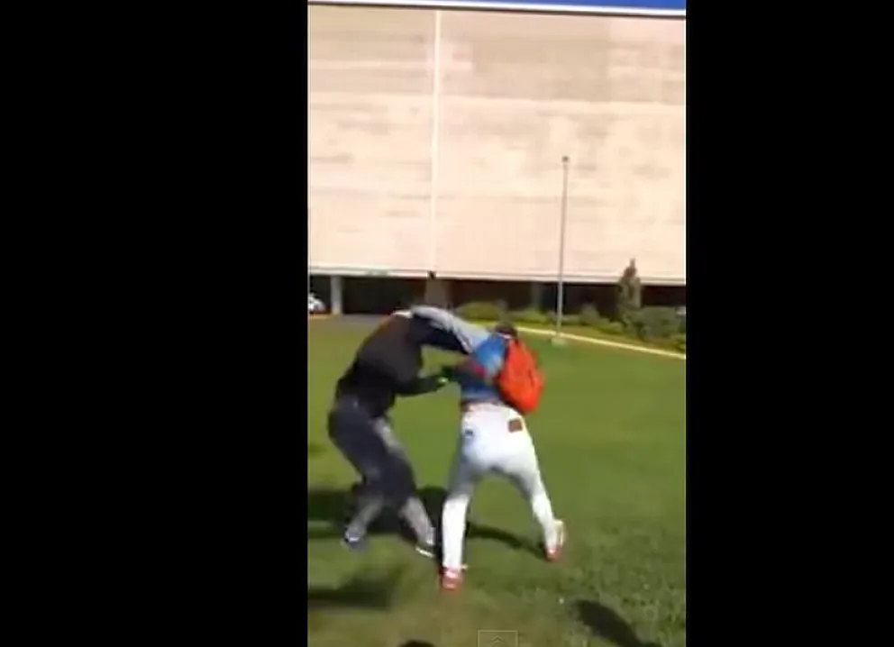Pelea temuco