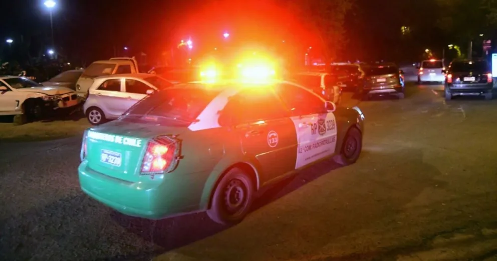 Operativo policial en La Reina