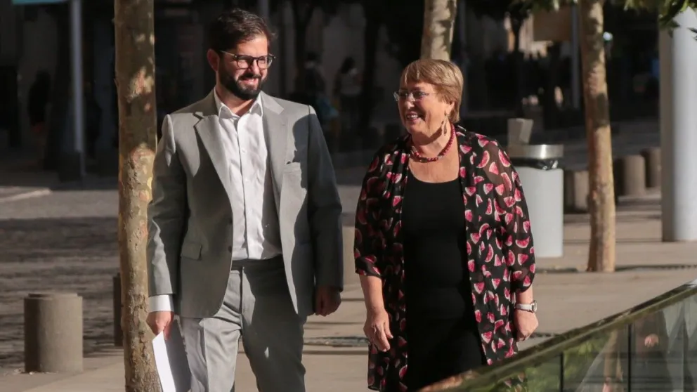 Presidente-Boric-Michelle-Bachelet