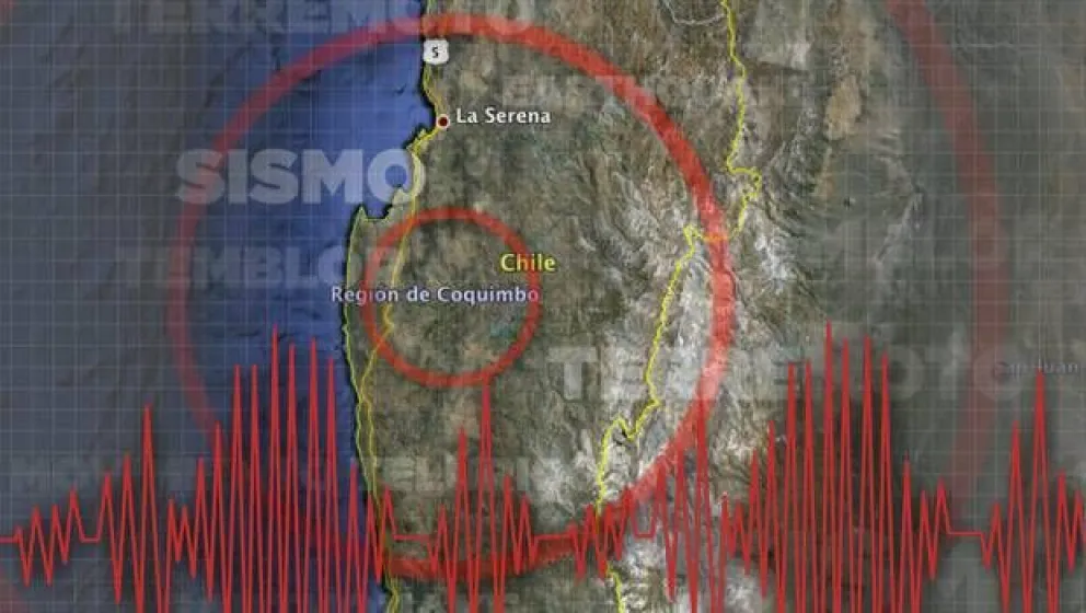 Sismo afecta a la Región de Coquimbo
